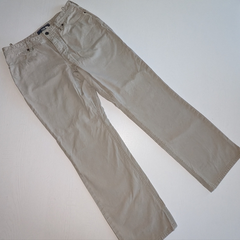 The North Face Cotton Pants Men's 32 Kahki EUC